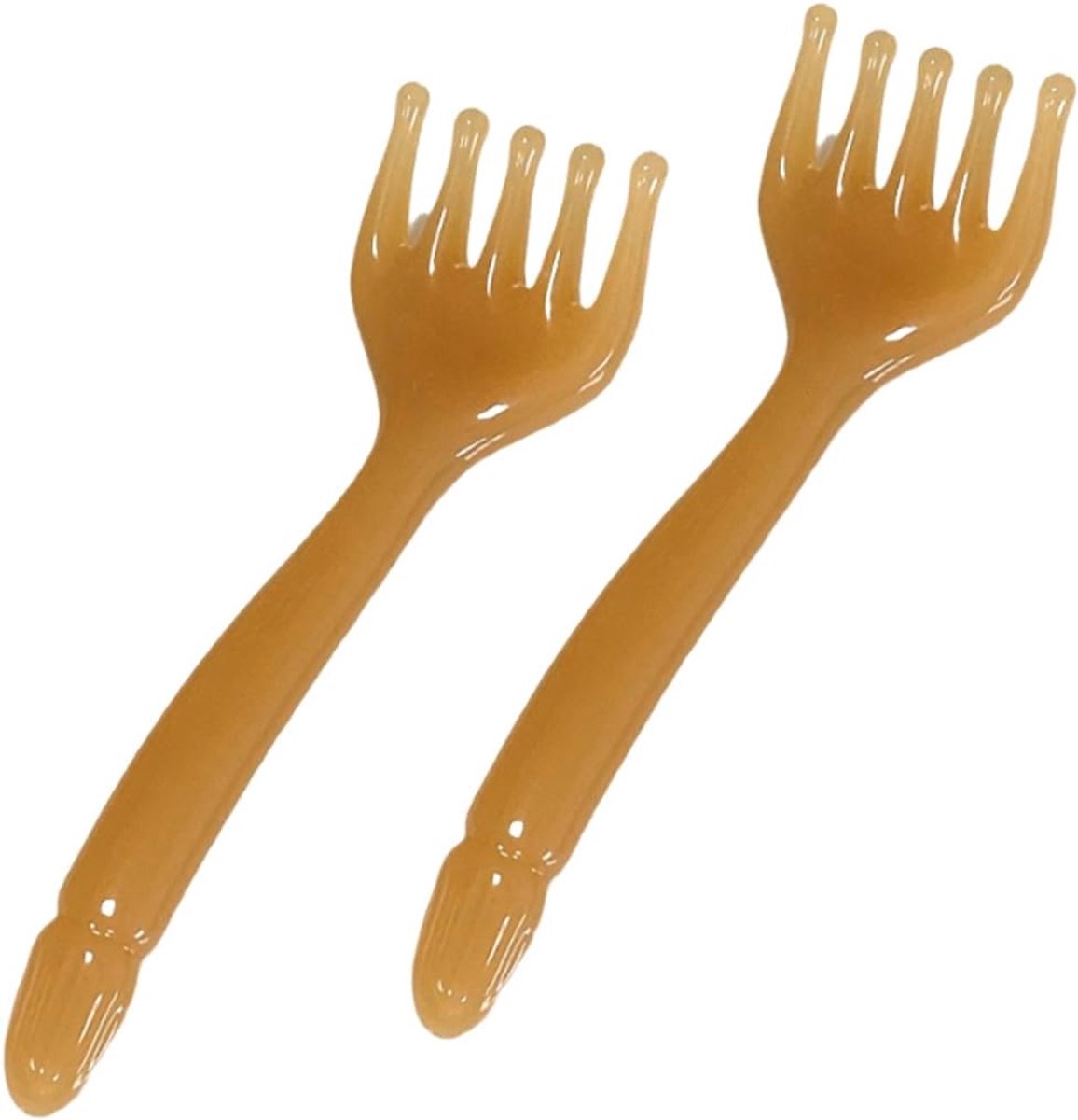 Scalp massager 2 stuks - ergonomisch resin - voor hoofdhuid en gezicht - bevorder bloedcirculatie - SnelShoppen