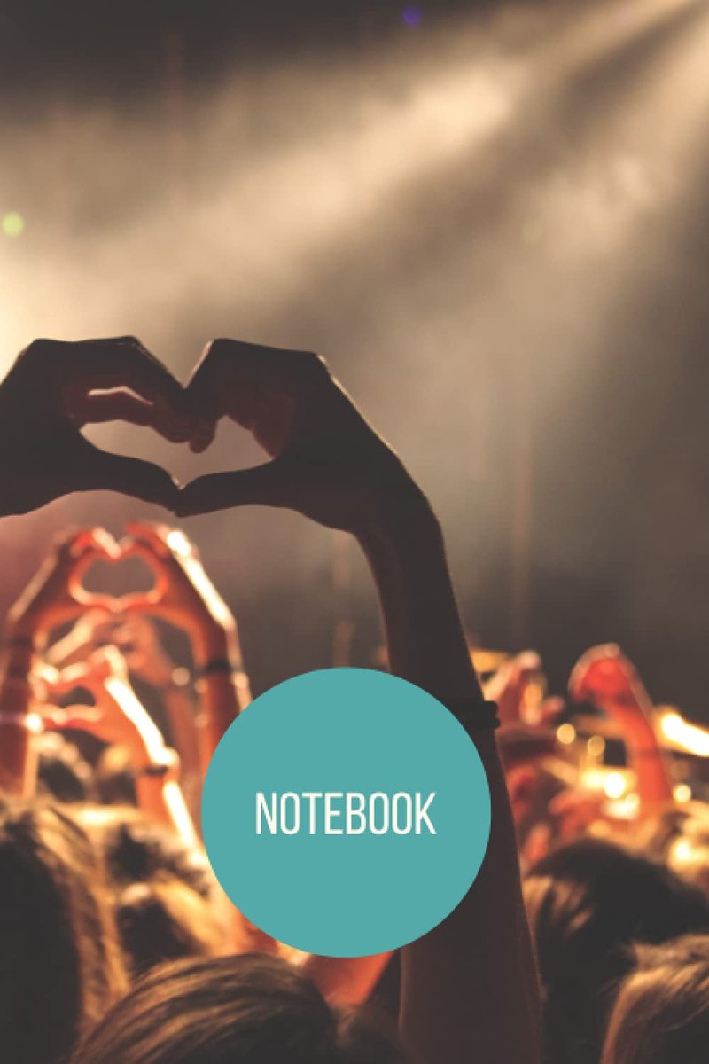 Notebook: blank lined composition journal | Concert notebook | 100 pages