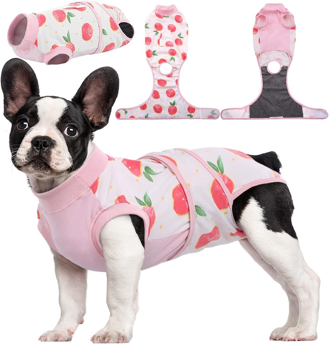 Hond Chirurgie Herstel Pak, Honden Herstel Pakken Vrouwelijke Sterilisatie en Mannelijke Castratie voor Post-Operatieve Zorg, Zachte Puppy Onesie Chirurgie Kegel Alternatief Voorkomt Likken
