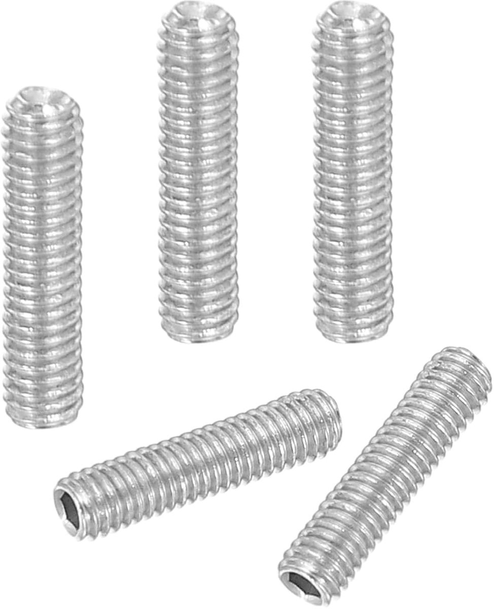 50 stuks zeskantige putschroef, M3 x 12 mm platte kop-putschroef 304 roestvrij staal kop zeskantschroeven voor deurgrepen verlichting reparatie