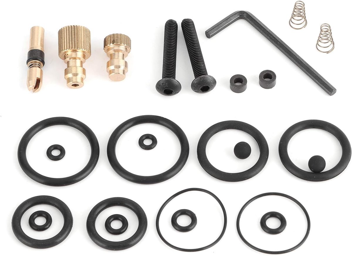 Handpomp Luchtcompressor Onderdelen 26 Stuks Hogedruk Luchtpomp Accessoires Kit Auto Onderdelen 30mpa 300bar 4500psi Vervanging Kit