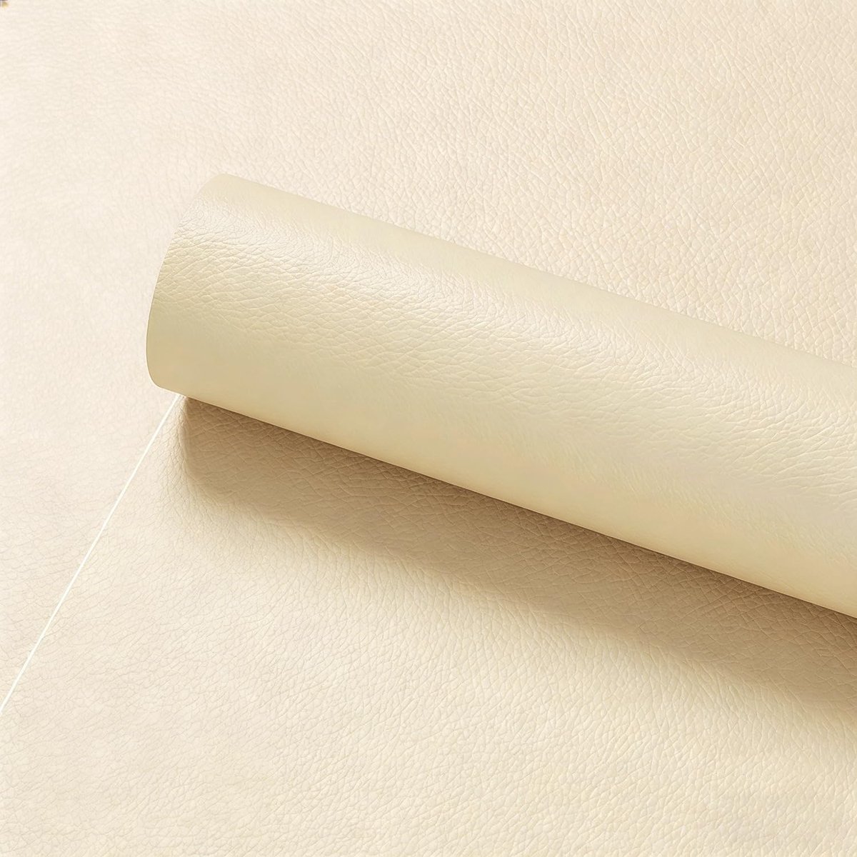 Kunstleer Reparatiepatch Zelfklevend voor Bank & Autostoel | Waterdicht, slijtvast, beige 40x100cm, voor meubels, motorfiets, handtassen, scheuren, gaten, geen lijm of gereedschap nodig