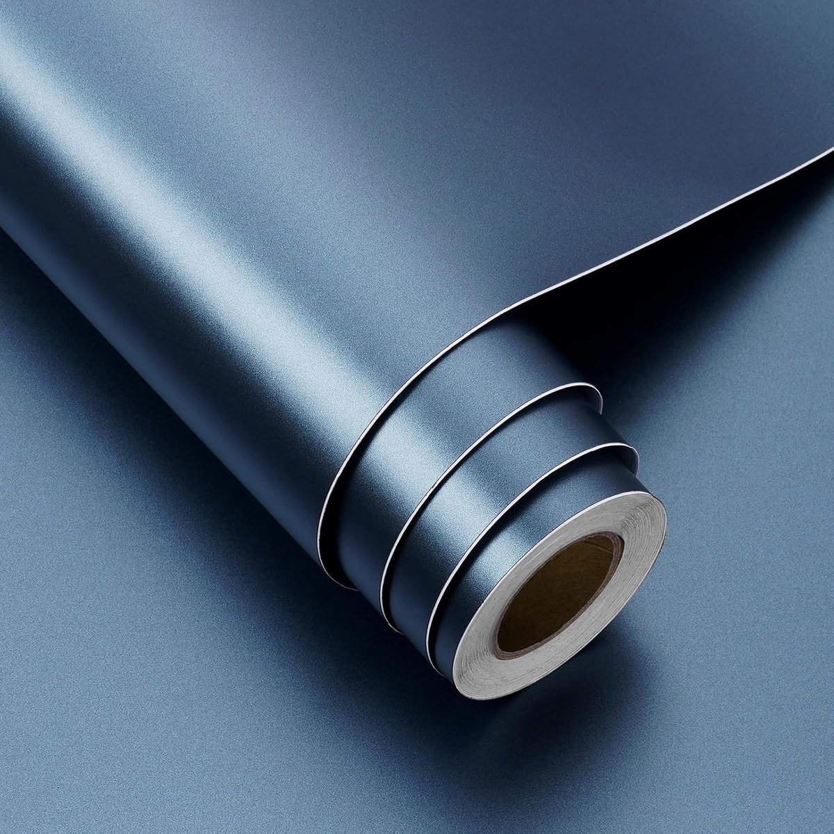 60cmX5m zelfklevende folie voor meubels Metallic blauw Werkblad Keuken Zelfklevende folie Wand Zelfklevend Blauwe meubelfolie Keukenfolie Vaatwasser Keukenkastfolie Waterdicht