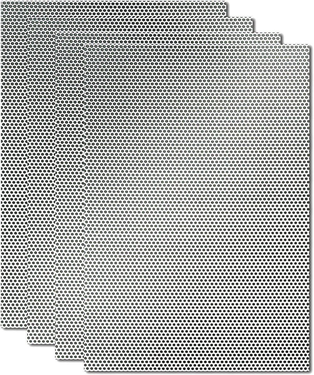 fijnmazig, 4 stuks, draadgaas, aluminiumlegering, rooster voor knaagdieren, venstergaas, filternet