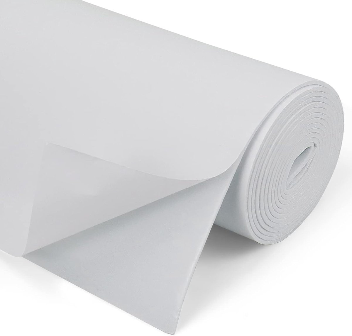 schuimrol, 300 mm (B) x 1,5 mm (T) x 1,5 m (L) schuimplaten, doe-het-zelf multifunctionele neopreen rubberen platen pads voor meubelbescherming, antislip, geluidsisolatie