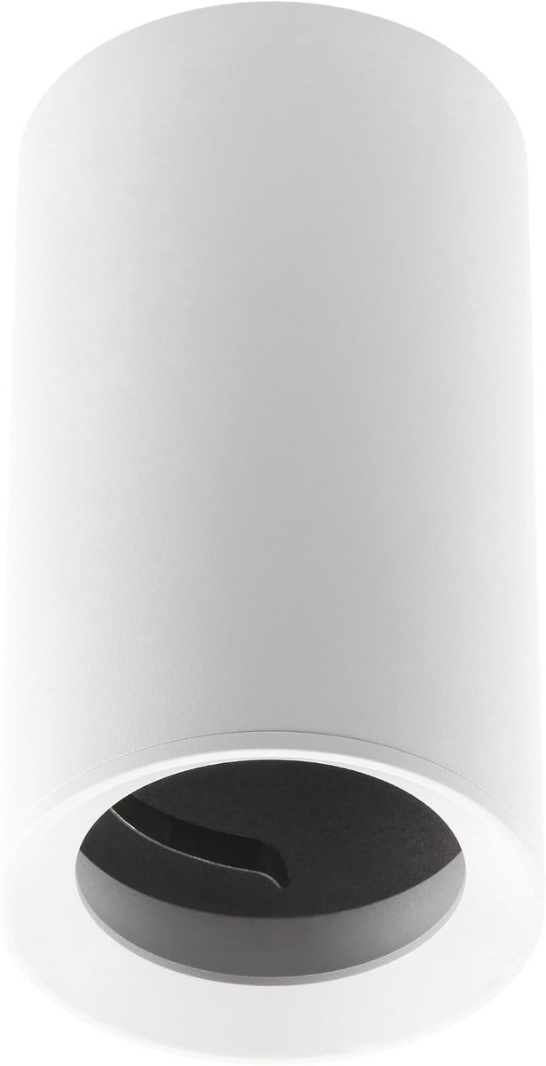 - Plafondspot GU10 rond aluminium wit plafondlamp binnenverlichting spotmontage downlight modern voor thuis