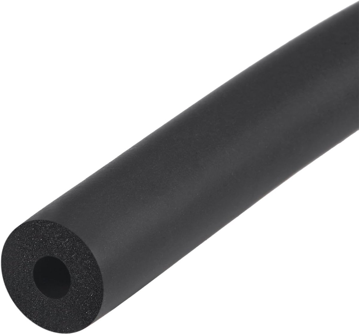 Schuimbuizen voor handgreephouder, 1 m, buisisolatiebuis, isolatiecoating, buitenslang voor verwarming, airconditioning, ID 3 mm OD 12 mm, zwart