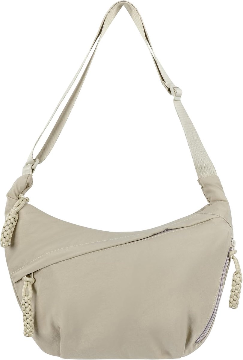 Half Moon Bag Medium Size - Duurzaam - Werk en Reis - Ruimte voor al je essentials - ShopVlot