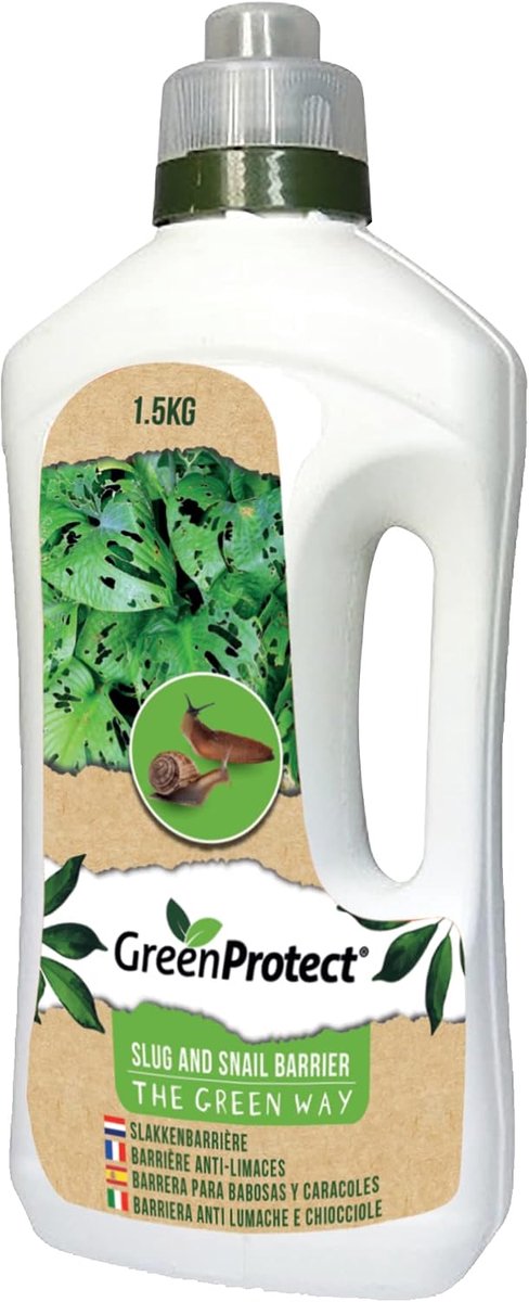 Slakkenbarrière 1,5kg - Natuurlijke bescherming - Eenvoudig in gebruik - Effectief tegen slakken - ShopVlot