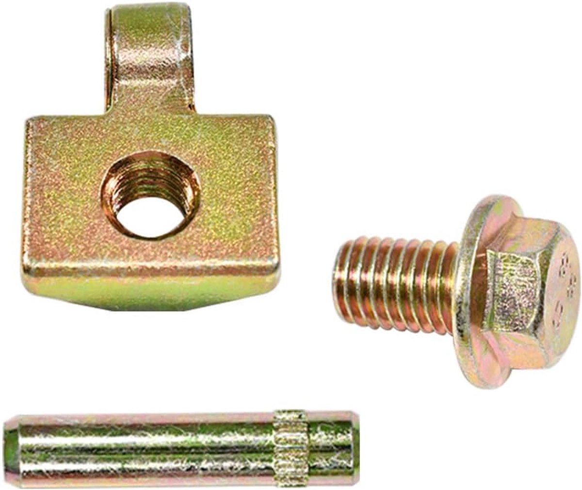 Reparatieset deurscharnier - messing inzetstuk - VW Golf MK1, MK2 & Corrado - vervang scharnierpen - ShopVlot