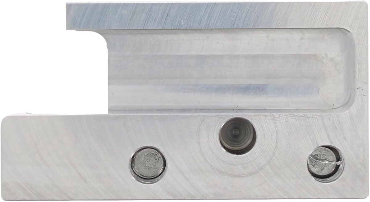 Stuurblok DIN links aluminium - voor PSK-fittingen - duurzaam en stabiel - geschikt voor houten en kunststof deuren - ShopVlot