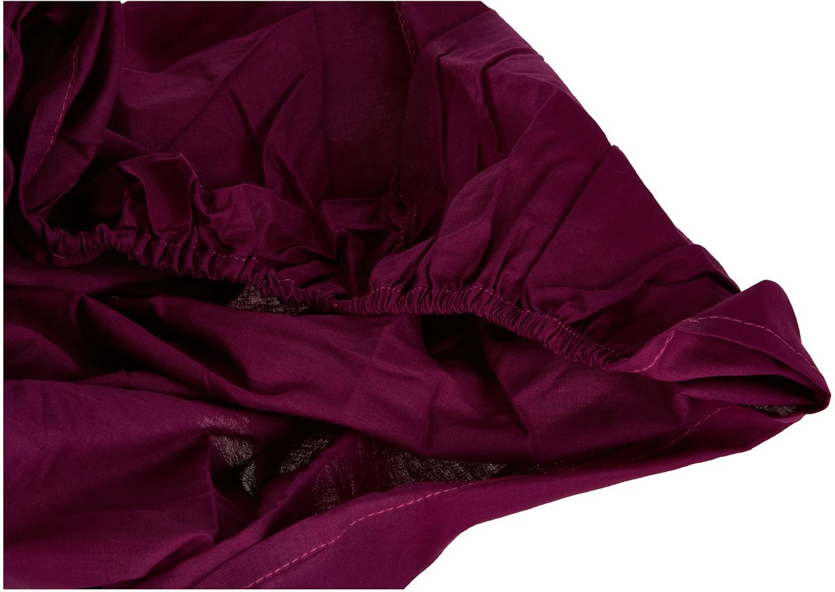 Doden Omslag Katoen 200 x 90 cm - Roze/cassis - Voor stijlvol interieur - ShopVlot