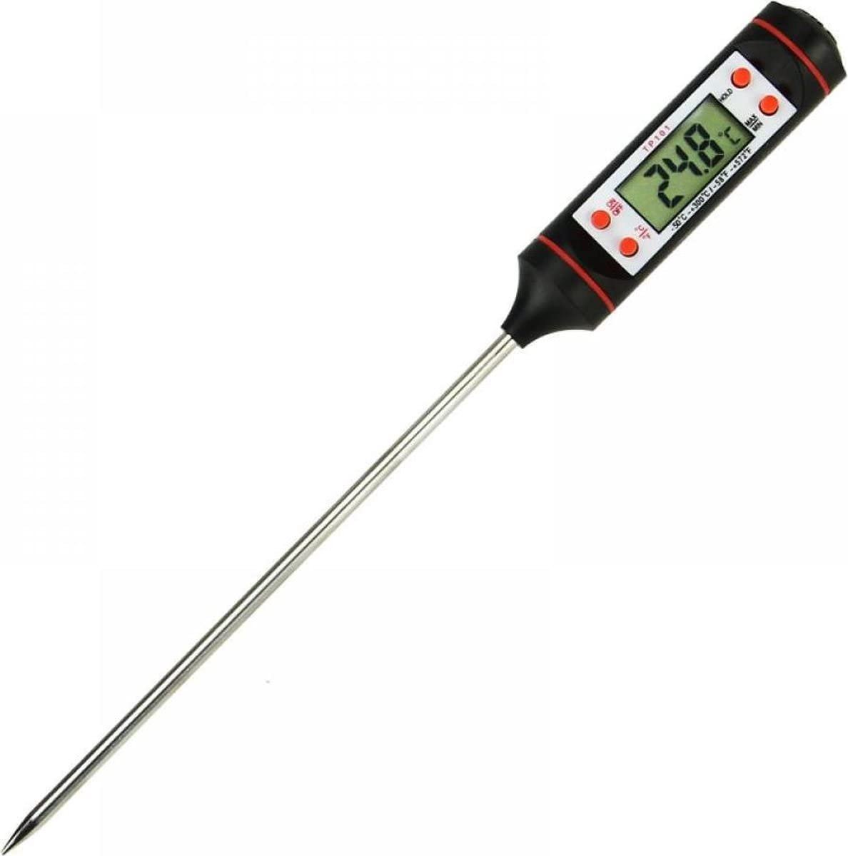 Keukenthermometer - Digitale Vlees thermometer - Meetbereik - Perfecte garing van vlees - ShopVlot
