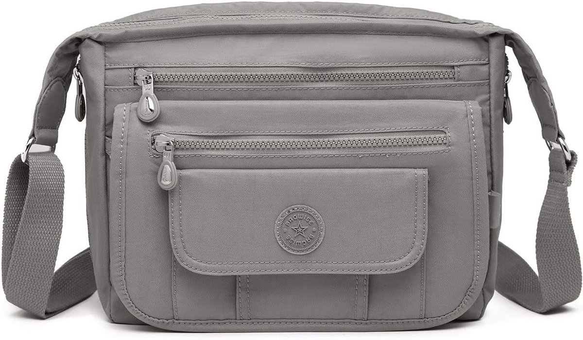 Schoudertassen voor vrouwen - Lichtgewicht crossbody tassen - Meerdere ritsen - Ideaal voor dagelijks gebruik - ShopVlot