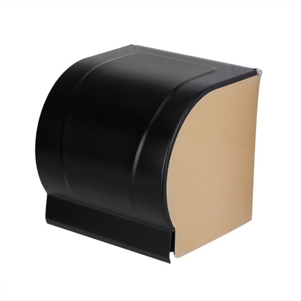 Aan de muur bevestigde toiletrolhouder, stofdichte aluminium wandrolhouder, waterdicht, geschikt voor thuis, restaurant en hotel