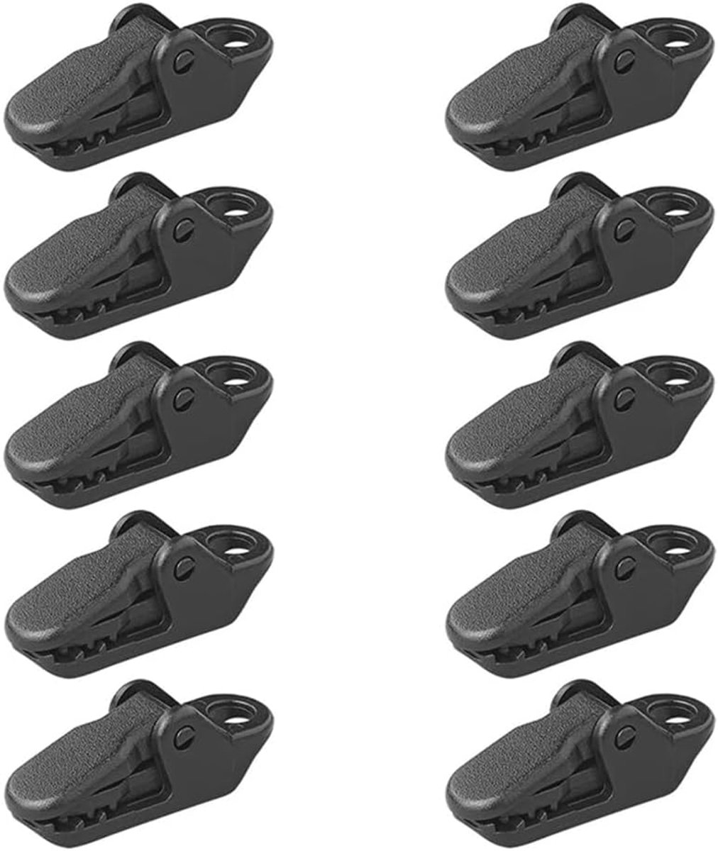 361742 10 stuks kleine clips lengte 32 mm voor voortent tapijt dekzeil tenttapijt clips tent tapijtclips dekclips dekzeil clips