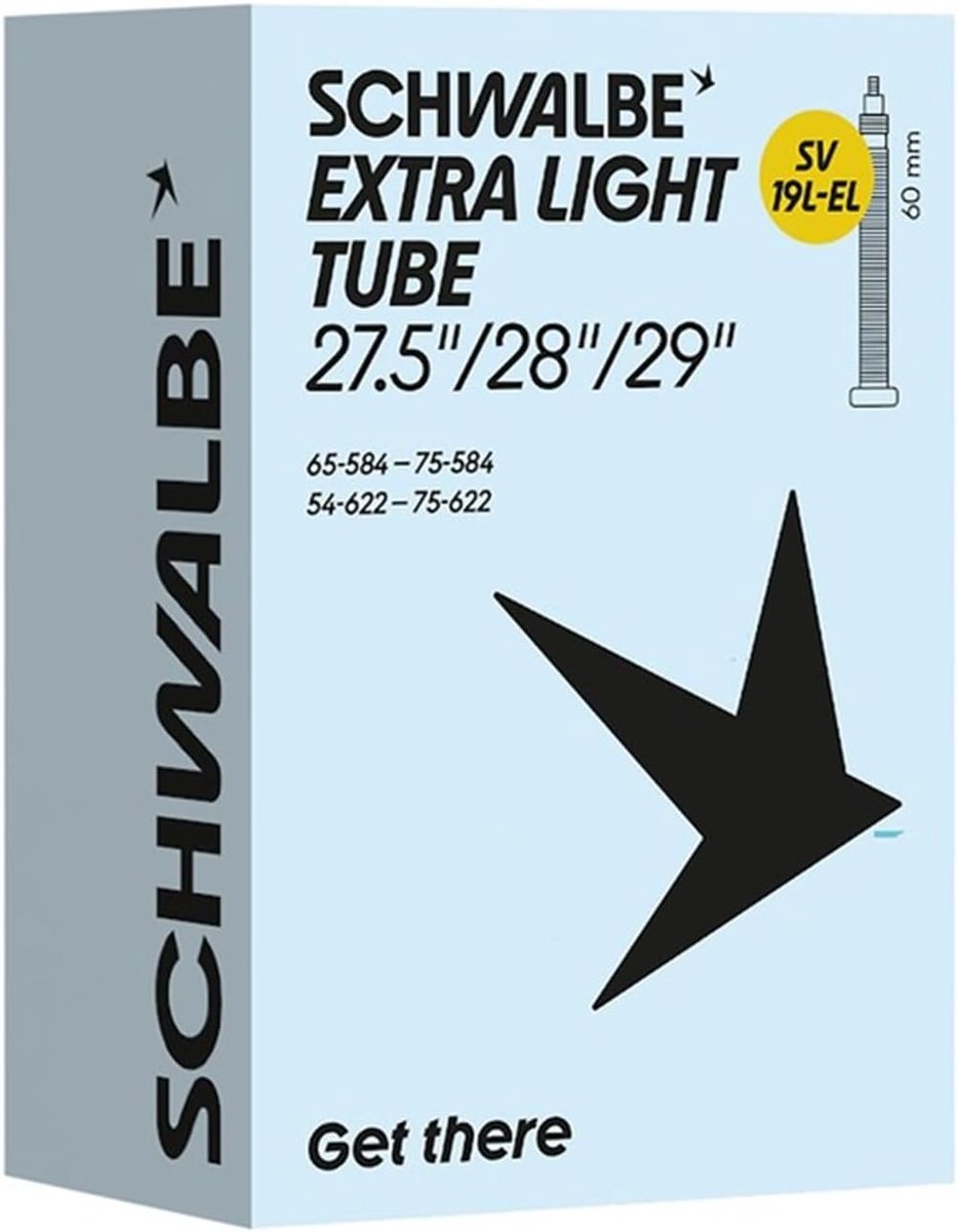 Fietsbuitenband binnenband 54/75-584/622 IB - extra licht - zwart - 60 mm - SnelShoppen