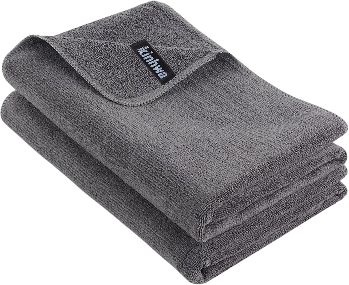Microfibre Handdoeken Set van 2 - 50 x 100 cm - Zacht en Absorberend - Ideaal voor Thuisgebruik - ShopVlot