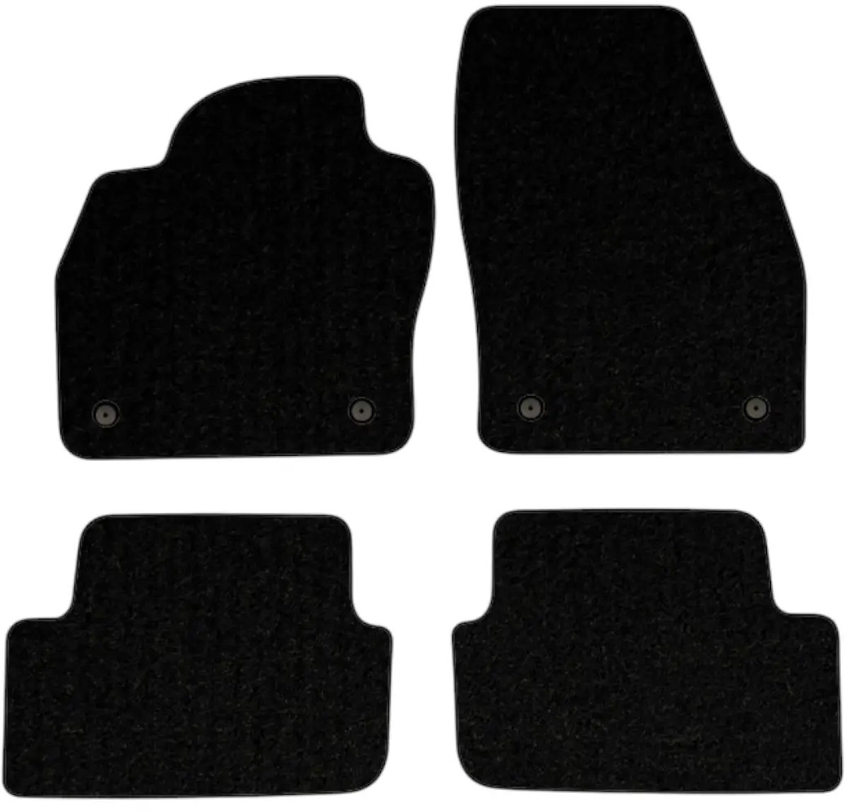 Automatten Audi A1 2018-2026 - Velours - Perfecte pasvorm - 4-delig - Type: GB