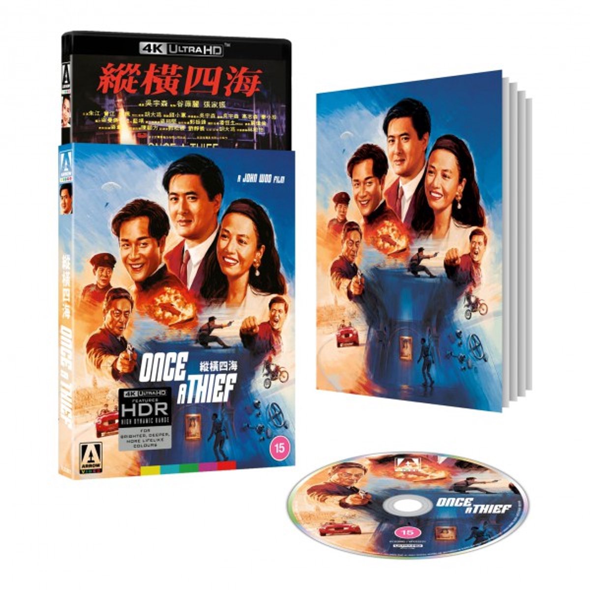 Once A Thief - 4K UHD + blu-ray - Limited Edition - Import