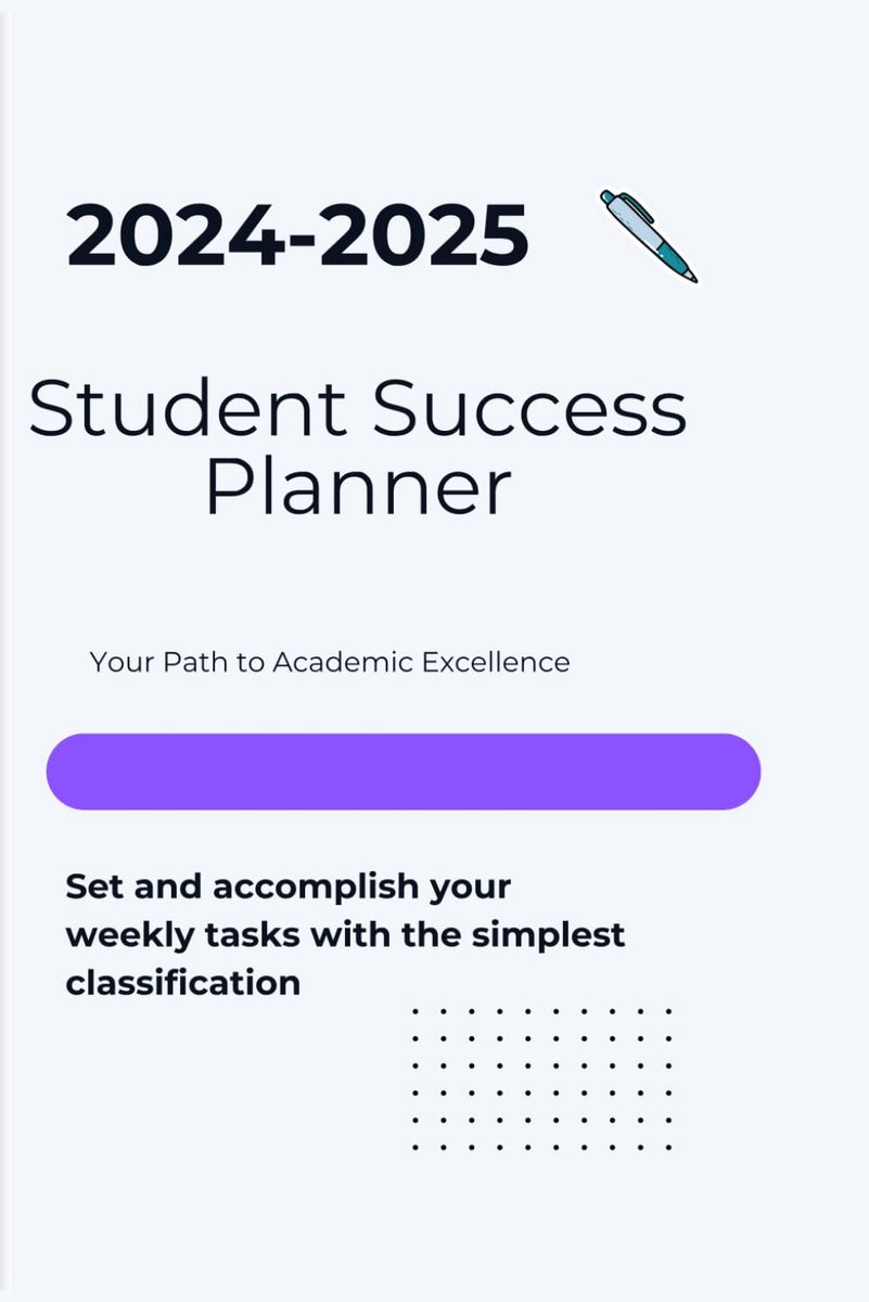 Student Success Planner - eenvoudig taken indelen - overzichtelijke indeling - verbeter jouw productiviteit - ShopVlot