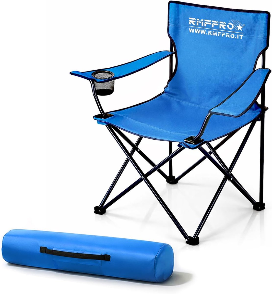 Vouwbare Campingstoel - Ergonomische zitting - Lichtgewicht en draagbaar - Perfect voor strand en tuin - ShopVlot