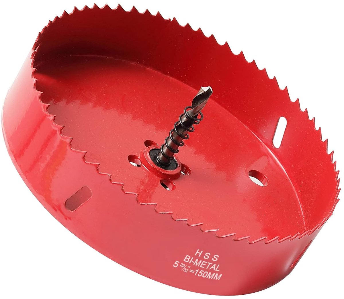 Hole saw 150 mm - bimetalen HSS M42 - robuust en slijtvast - ideaal voor hout en metaal - ShopVlot