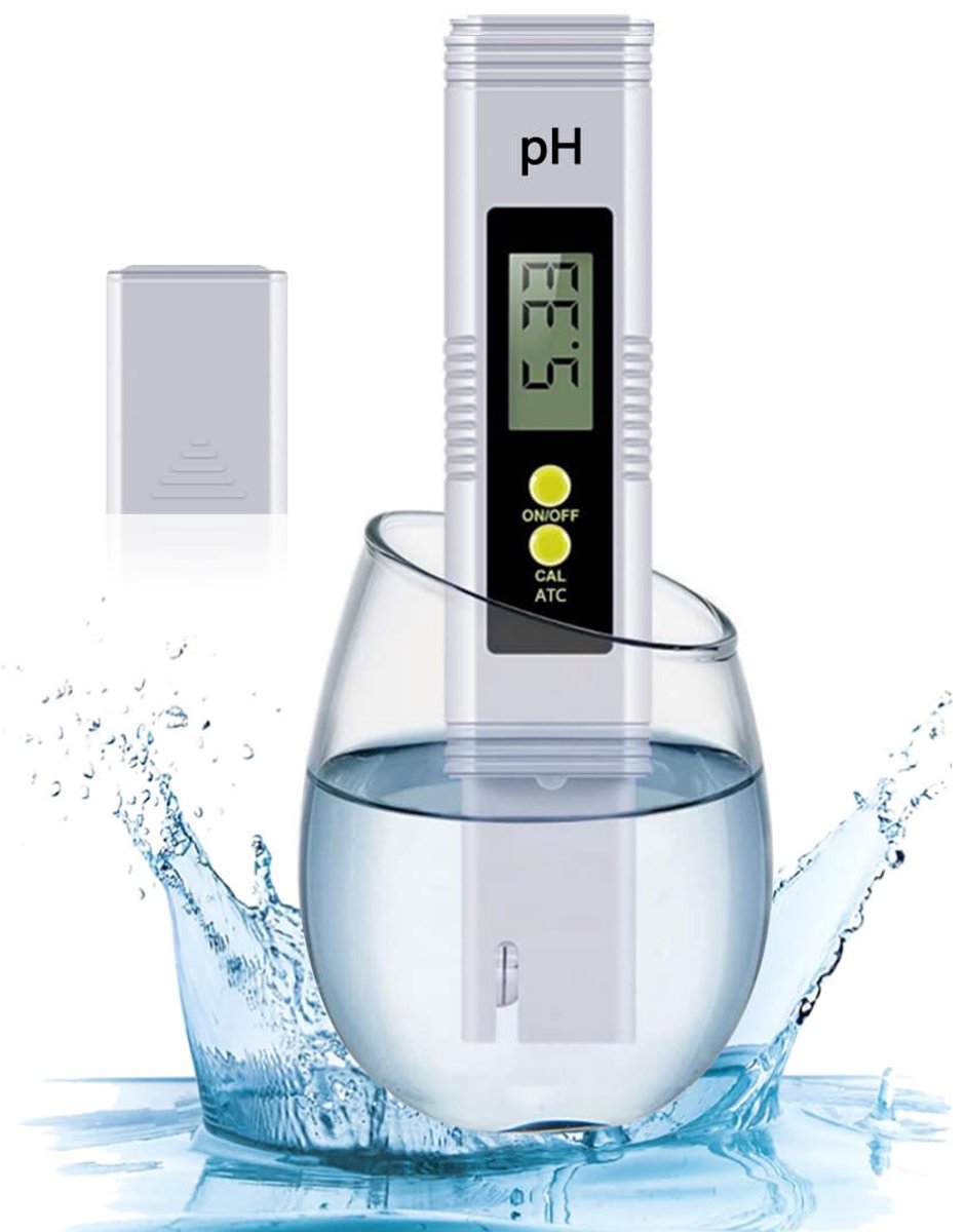 pH meter water - digitaal meetinstrument - testbereik 0-14 pH - ideaal voor zwembaden en aquaria - ShopVlot