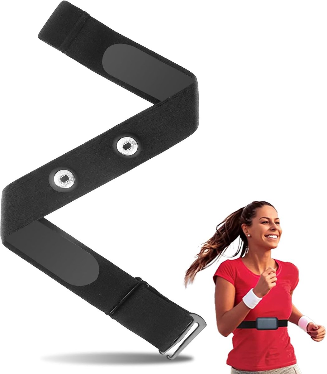 Cardio strap verstelbaar - hoogwaardig materiaal - water- en zweetbestendig - optimaal comfort tijdens trainingen - ShopVlot