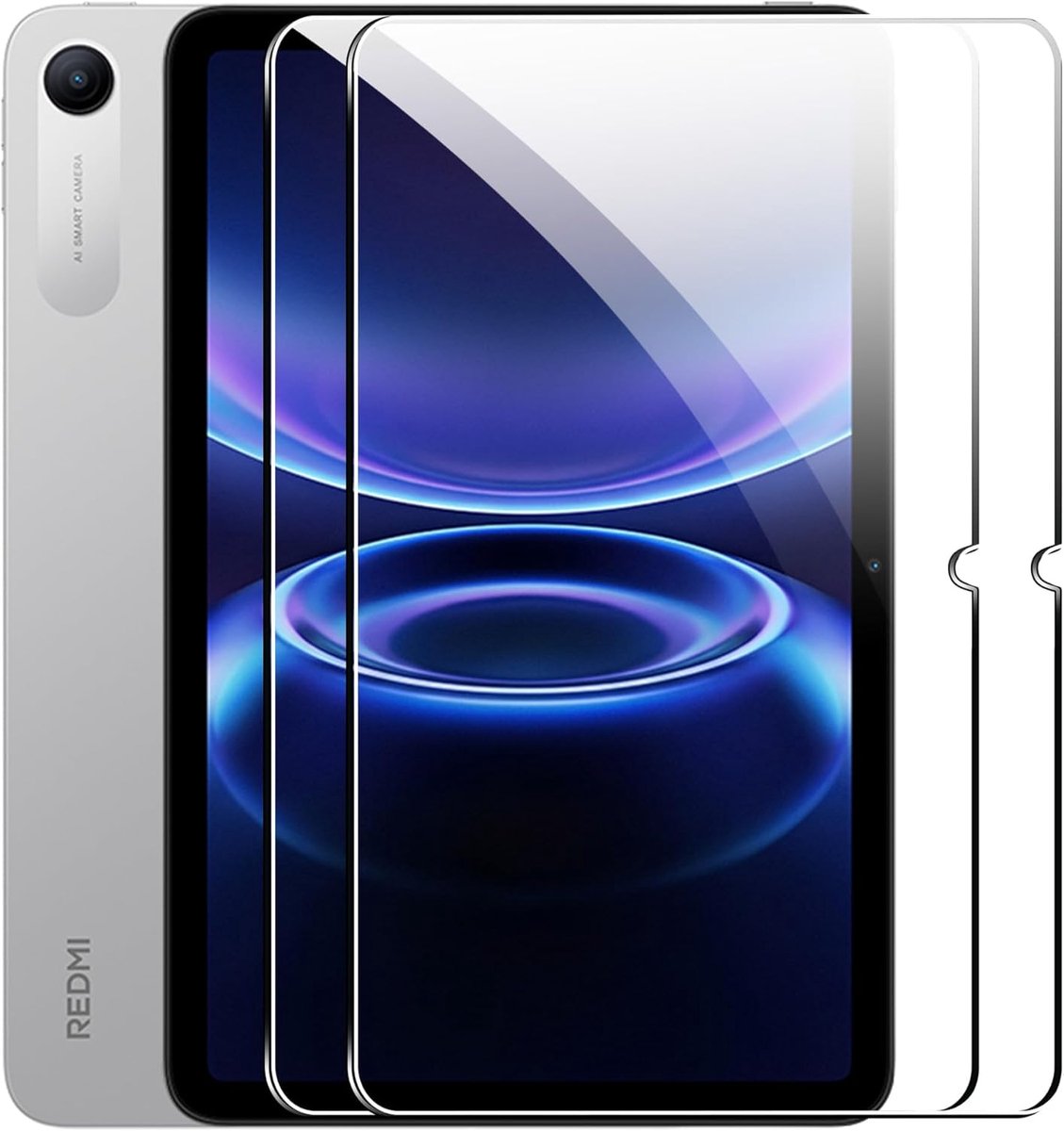 Displaybescherming voor Xiaomi Redmi Pad 2 9.7" - gehard glas - 2 stuks - HD Clear screenprotector - ShopVlot