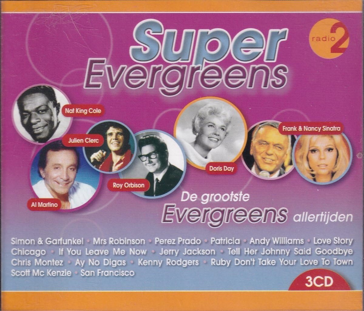Muziek CD - Super All Time Evergreens - Diverse artiesten - Tijdloze klassiekers - ShopVlot