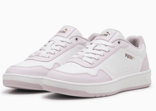 Puma Dames Sneaker Court Classy White/grape Mist | Maat: 38