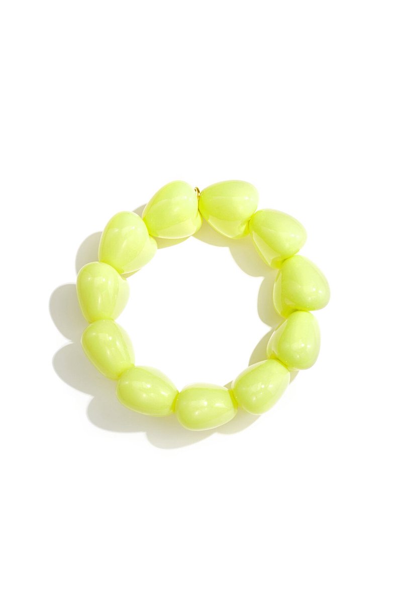 Chic resin beaded bracelets for all occasions - Paars