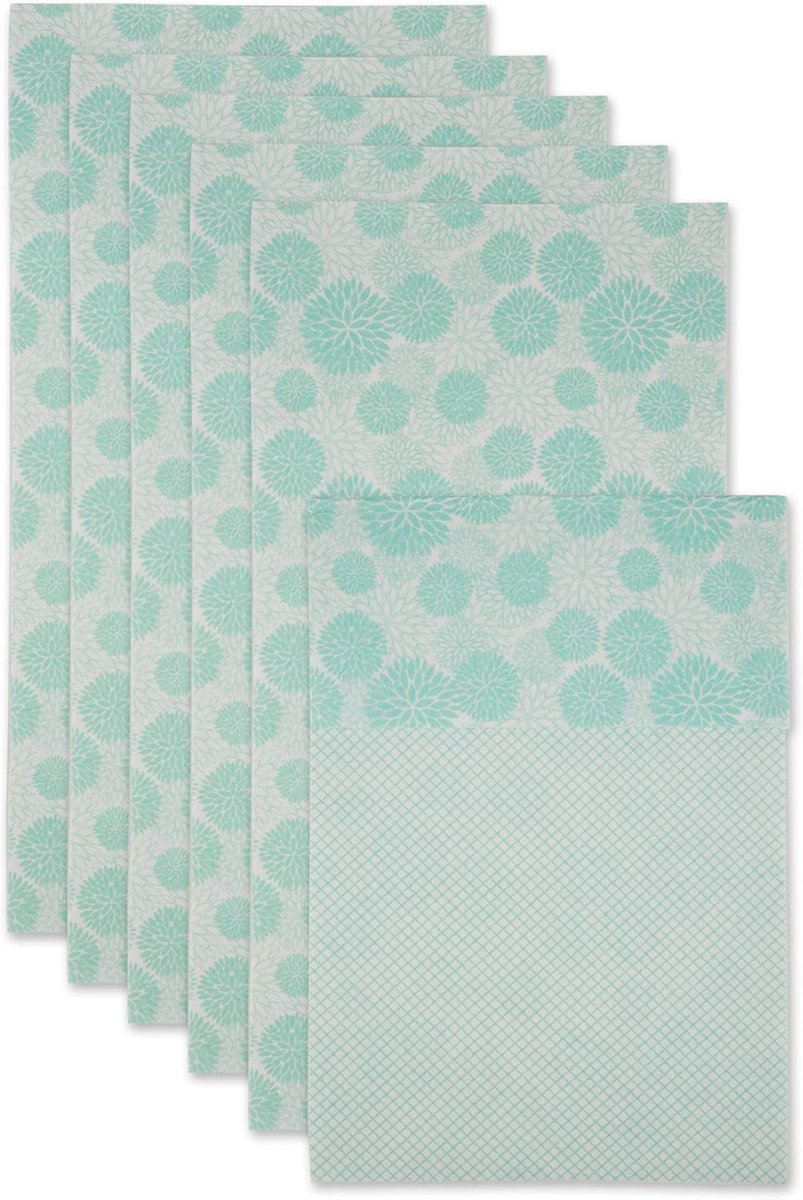Koelkast Liner Collectie Niet-klevend, op maat gesneden, 12x24, Aqua