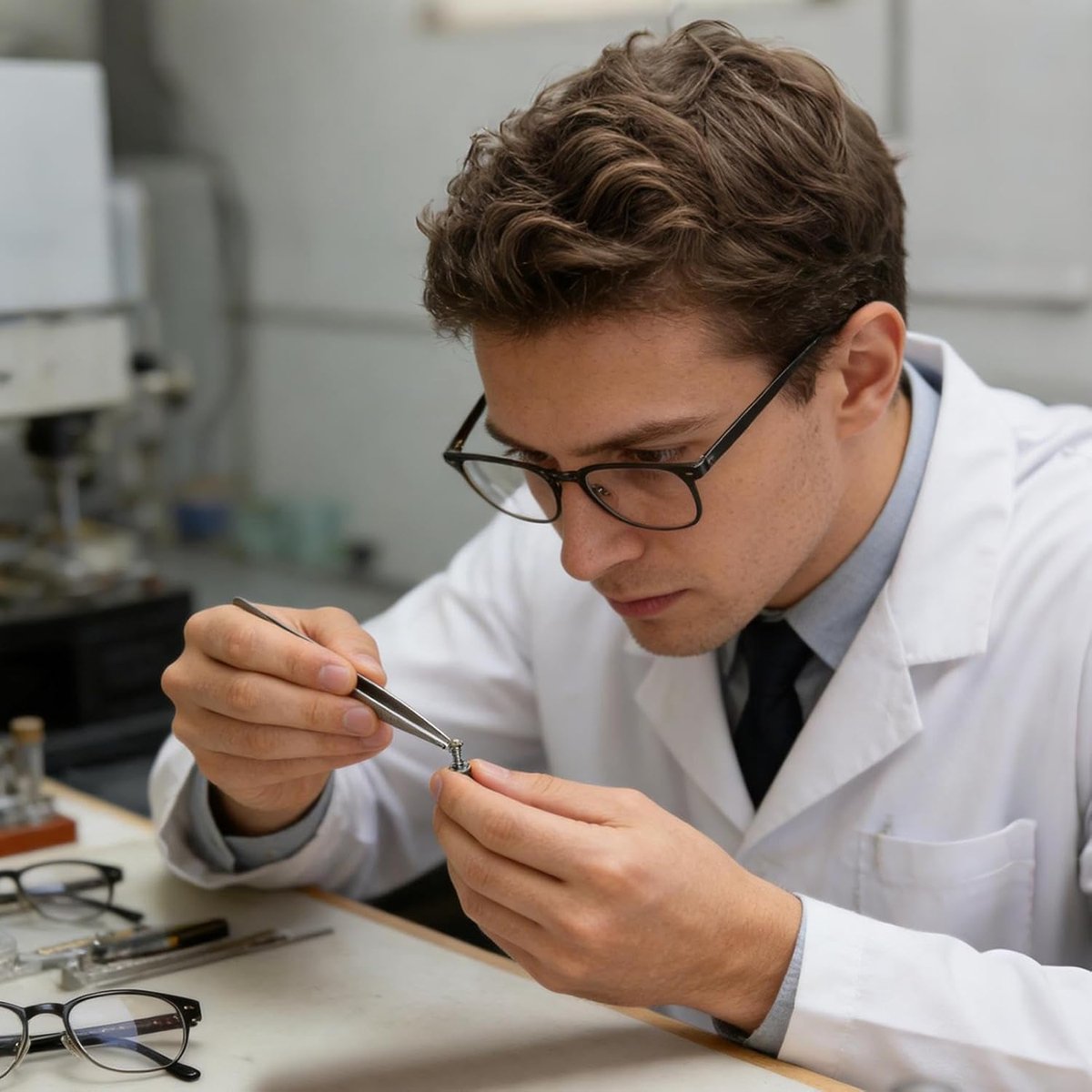 Brilschroevendraaier - Precisie Gereedschap - Kleine Reparatie - Roestvrij Staal - Compact formaat - Zilver