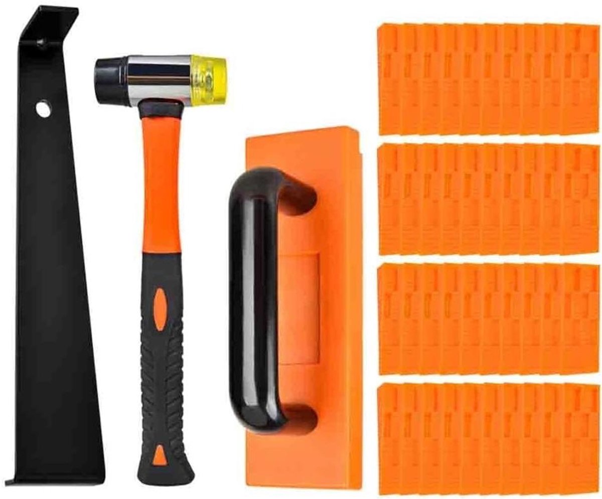 Vloeren Installatie Kit - Vloergereedschap Set - Vloeren Leggen - 43 Delige Set - 34 x 10 x 10 cm