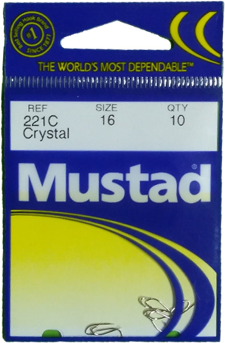 Mustad 220a-ni-maat 16, 10 stuks