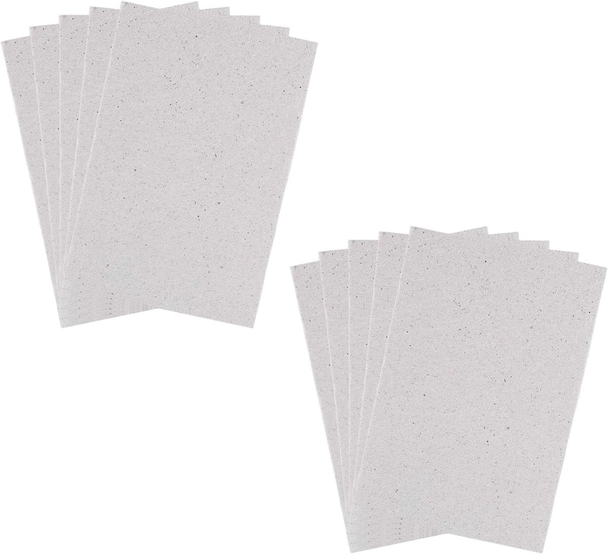 10 stuks magnetron mica dic plaat 15 × 12 cm universeel reparatie-onderdeel grijs