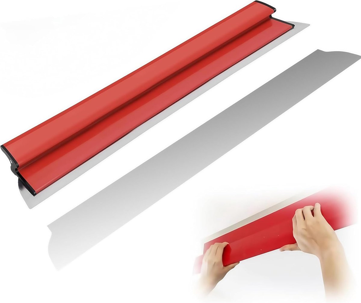 40 cm, troffel voor muren en plafonds van gipskarton, gereedschap, incl. verwisselbare messen