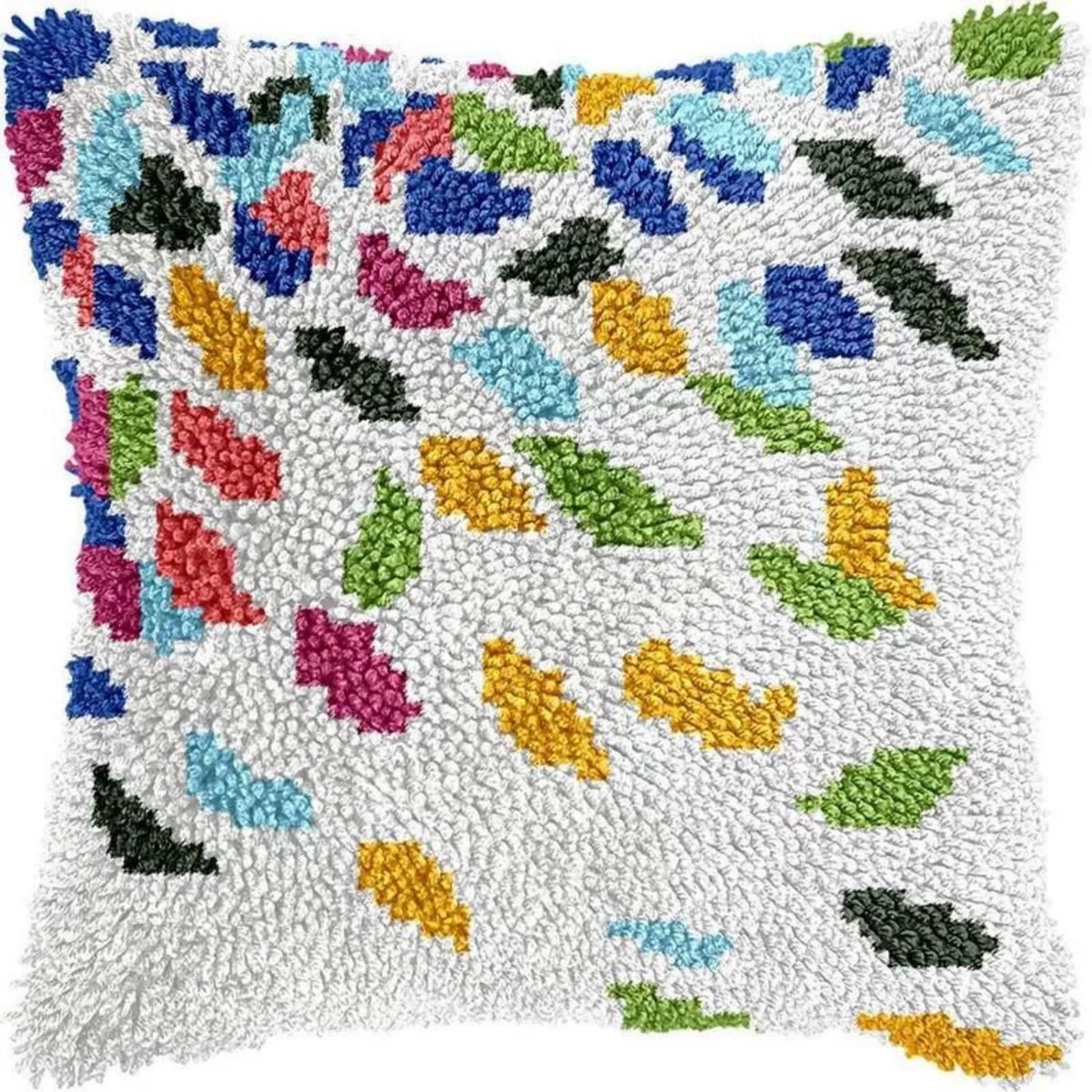 Omgoods - Creatieve Breiset voor Kinderen - Tapijt Haken - 43 cm x 43 cm