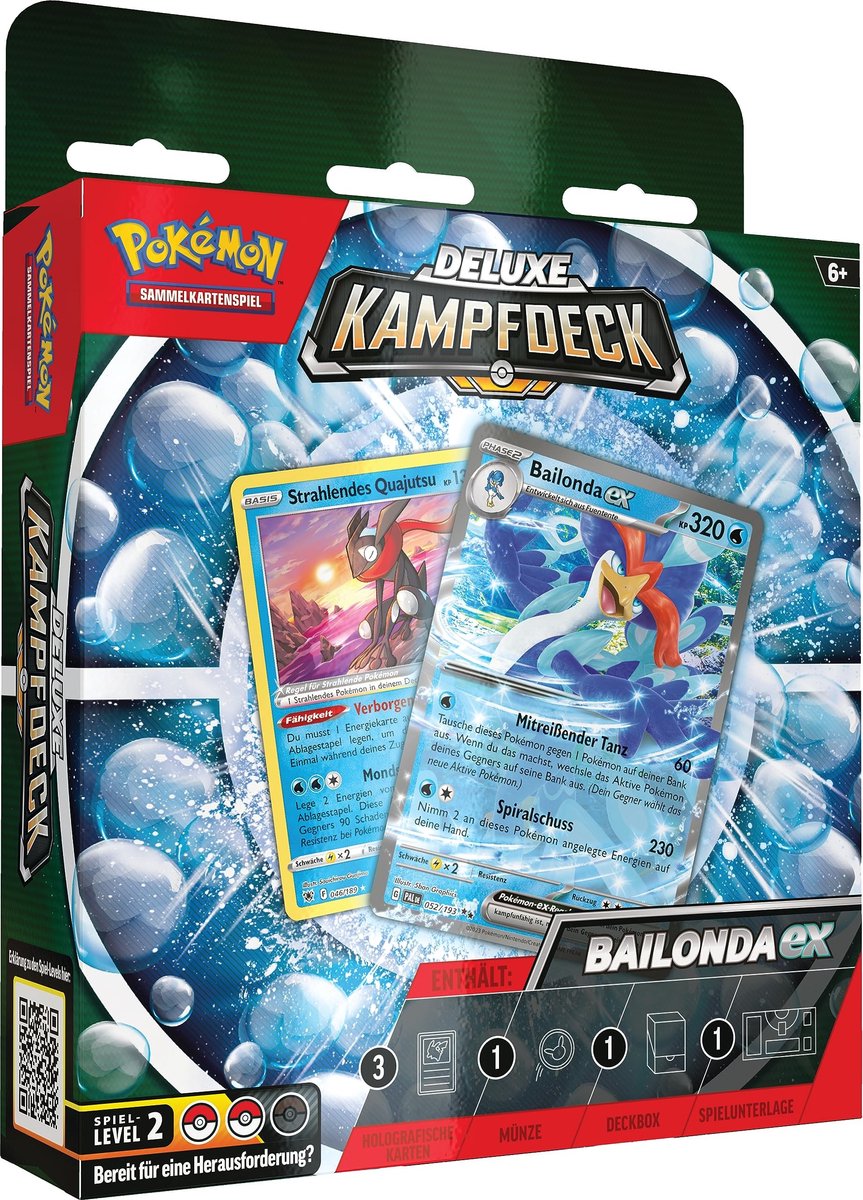 Omgoods - Pokémon Verzamelkaartspel Deluxe Vechtdek Bailonda-ex