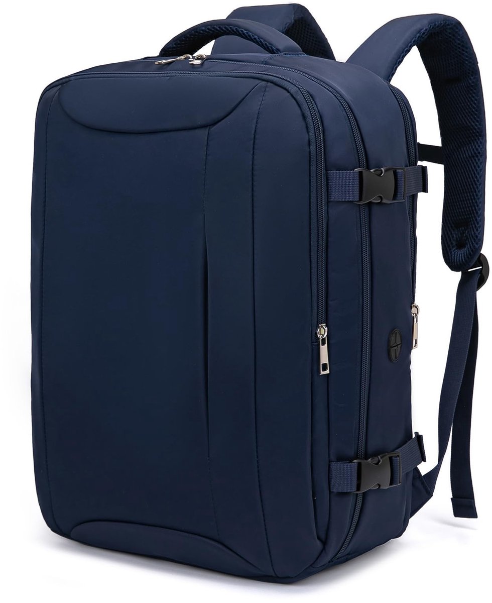 Omgoods- Handbagage Rugzak 45x36x20 cm - Diefstalbescherming - Natte/Droge Tas - Computervak - Geschikt voor Easyjet/British Airways - Reistas