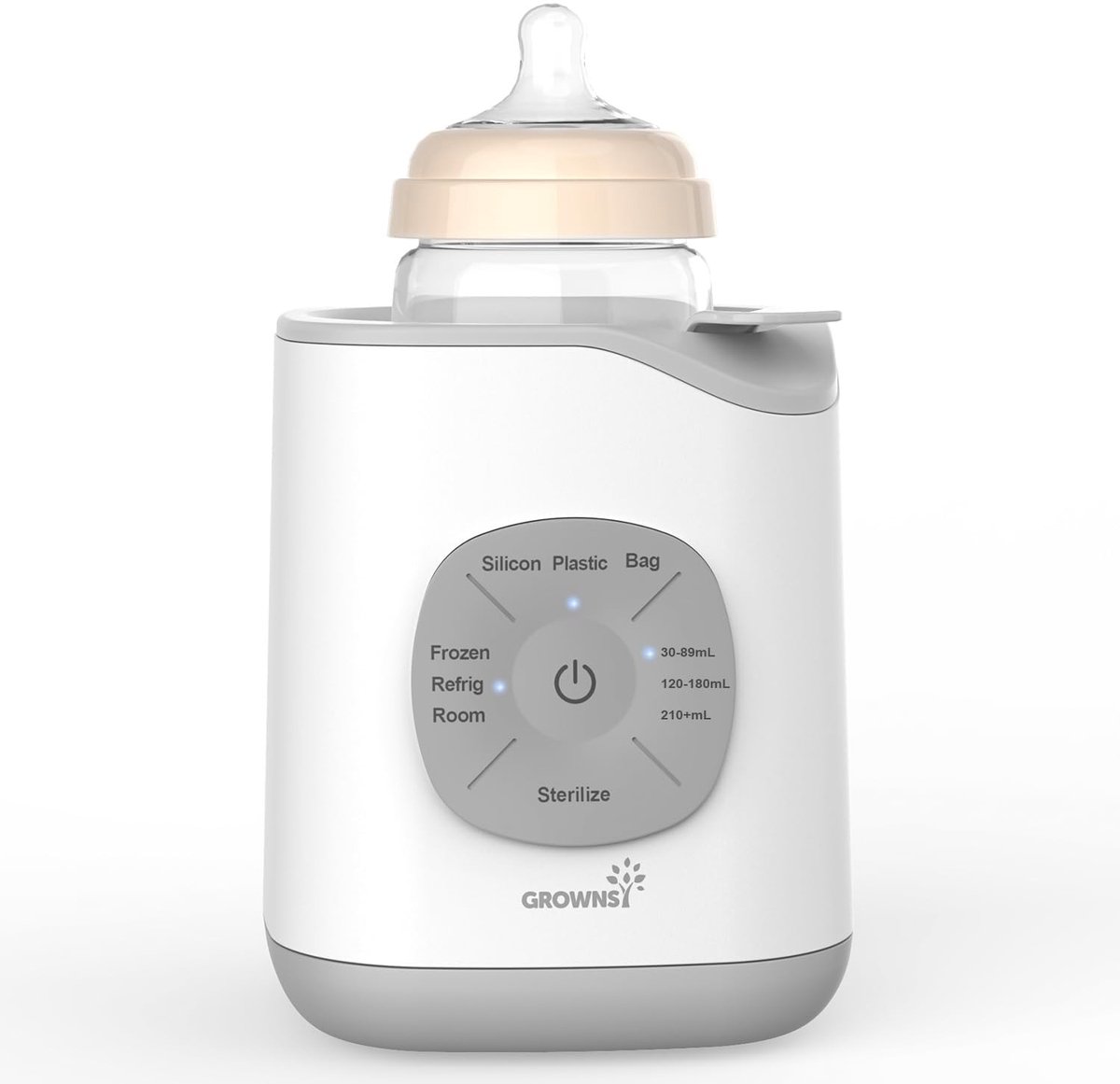 Omgoods - 10-in-1 Flesverwarmer voor Babyvoeding - Sterilisator en Melkverwarmer