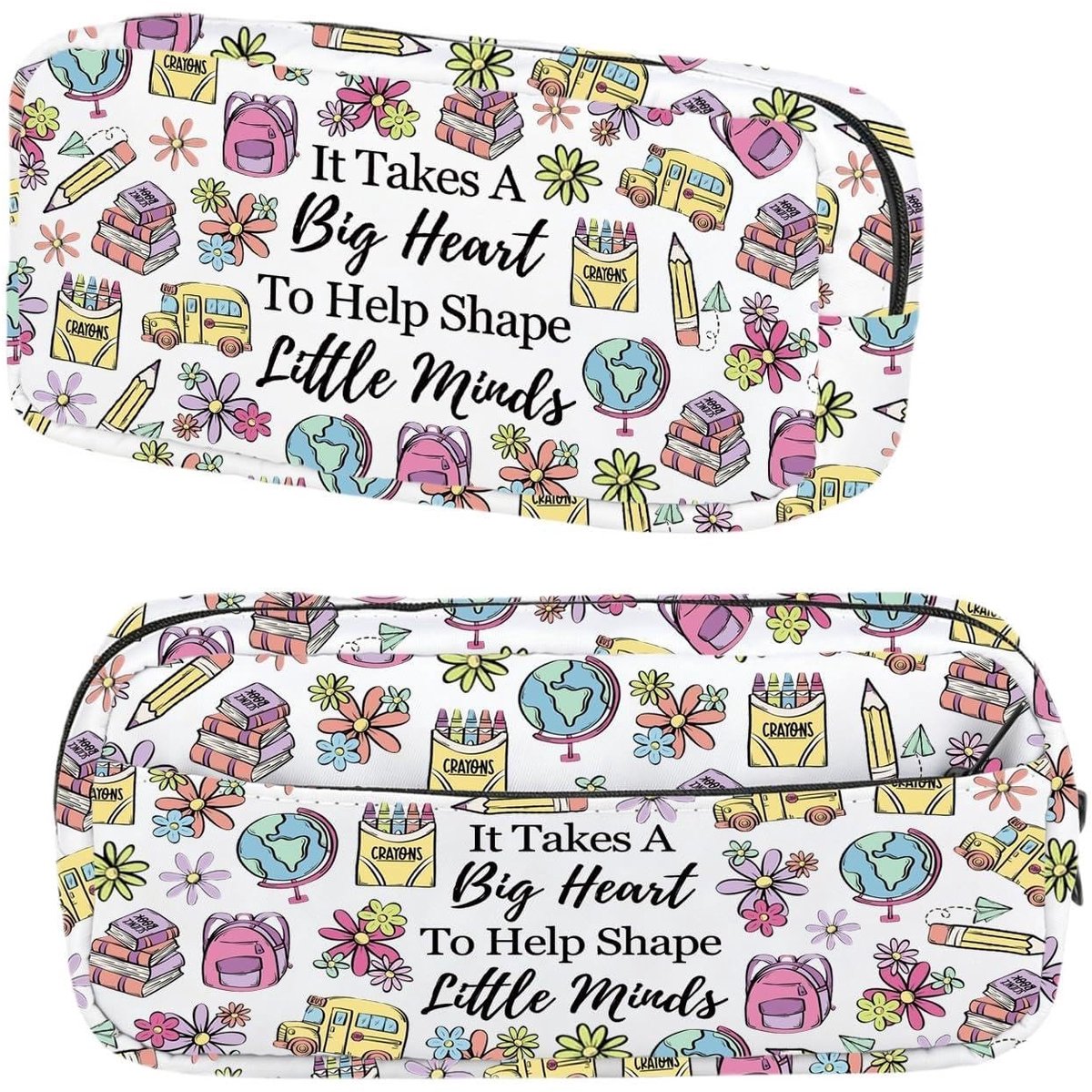 Omgoods - Leraar Potlood Pouch - Geschenken voor Leraren met Inspirerende Boodschap