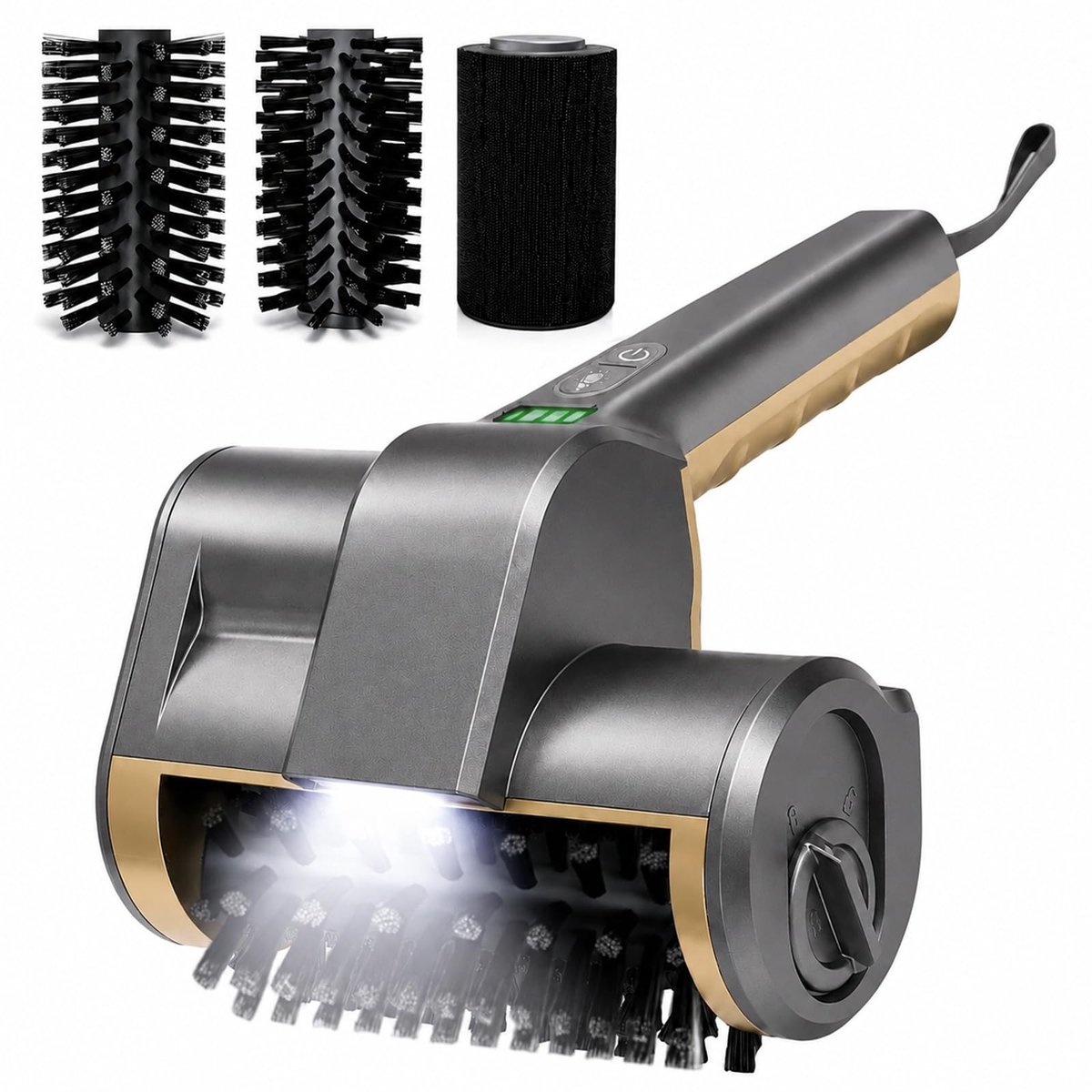 Omgoods - Elektrische Grillborstel met LED Licht - Oplaadbaar en Waterdicht