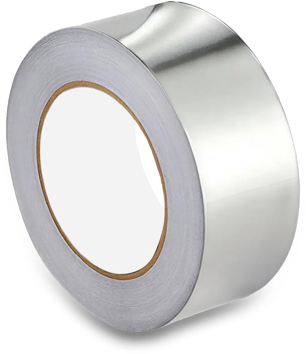 Omgoods - Aluminium Tape 5 cm x 50 m - Waterdicht en Temperatuurbestendig