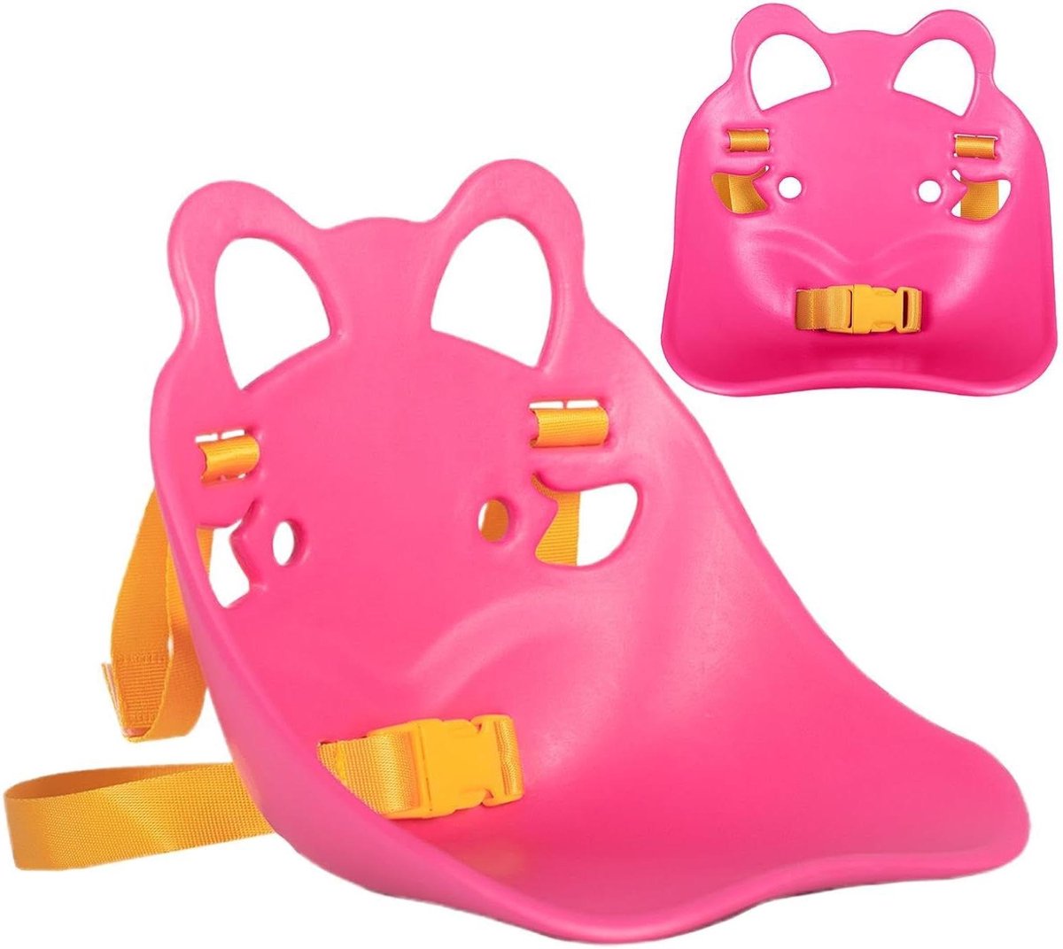 Poppenhouder Fiets - Poppenstoel Kinderfiets - Poppen Meenemen - Veilige Fietsbevestiging - 19 cm - Roze