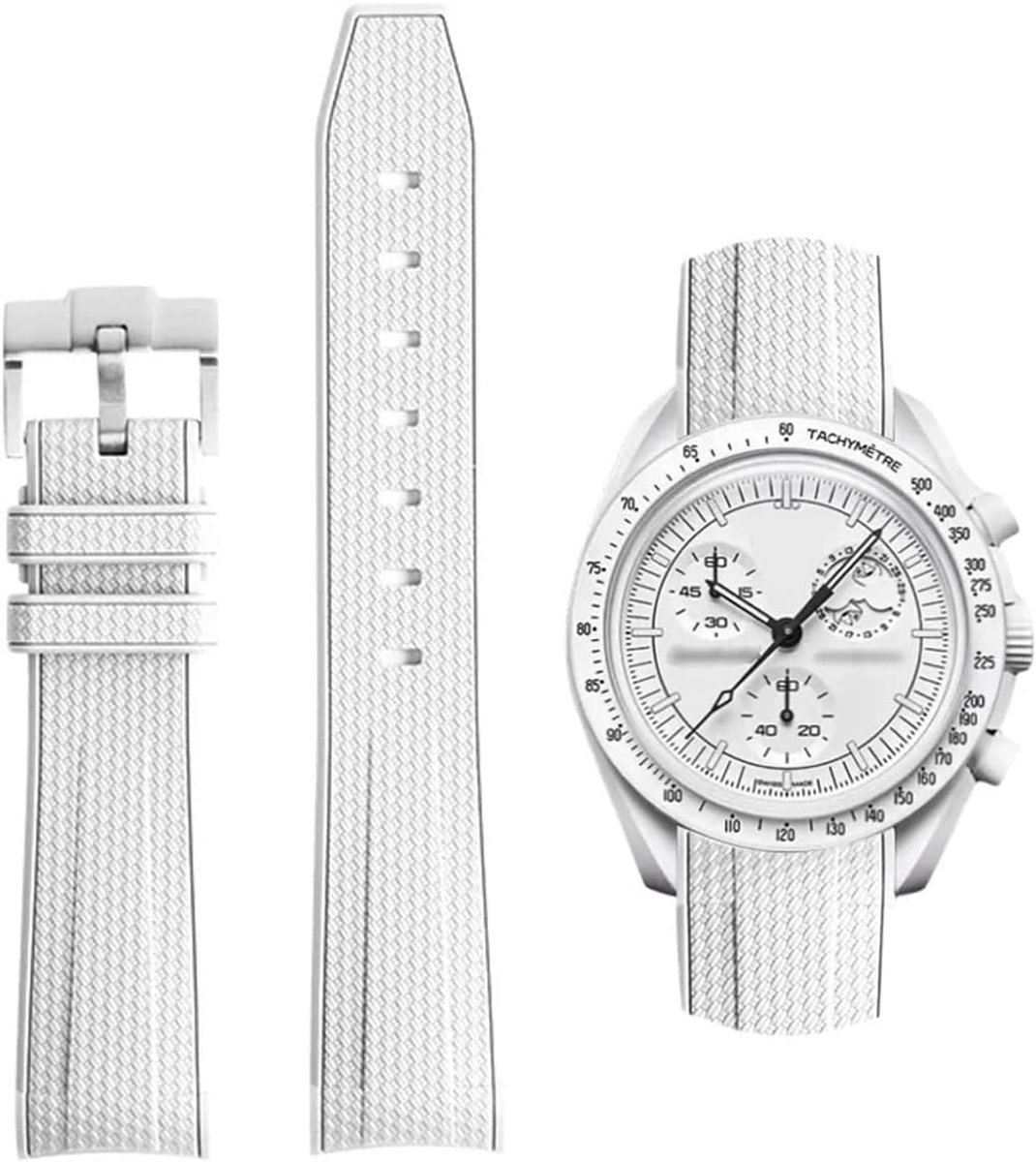 Horlogeband voor 20mm Omega x Swatch MoonSwatch Rolex Horloge Horloge