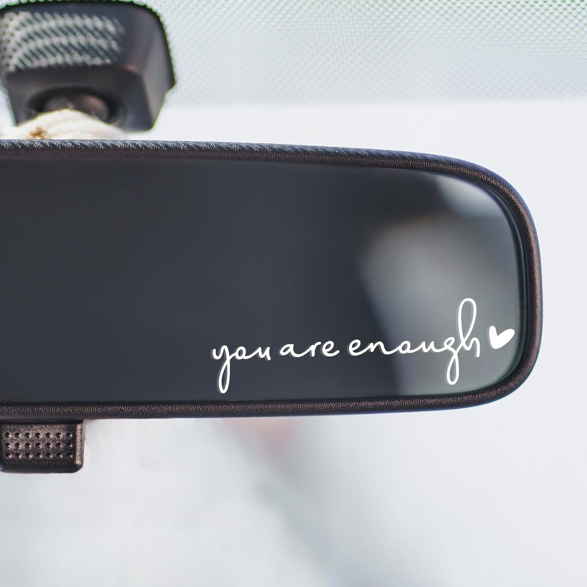 Are Enough Autostickers, 4 stuks, affirmaties, autosticker