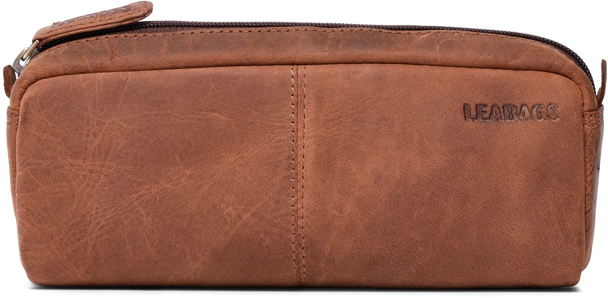 Omgoods - Leren Pennenhouder - Grote Etui voor School en Werk